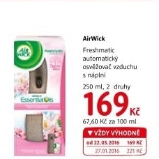 Osvěžovač vzduchu Freshmatic Air Wick