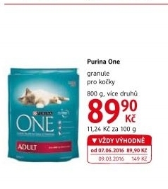 Granule pro kočky One Purina