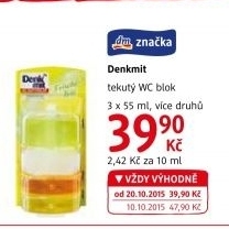 WC blok gelový Denkmit