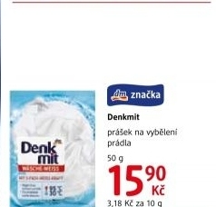 Prací prostředek na bělení prádla Denkmit