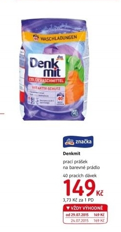 Prací prášek Denkmit