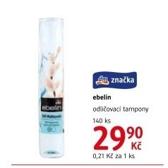 Odličovací tampony Ebelin