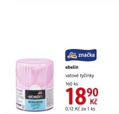Tyčinky vatové Ebelin