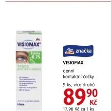Kontaktní čočky Visiomax