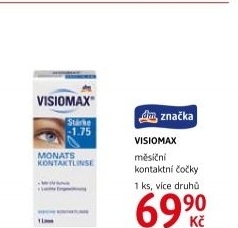 Kontaktní čočky Visiomax