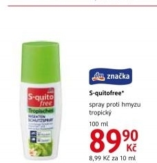Sprej proti hmyzu free S-quito