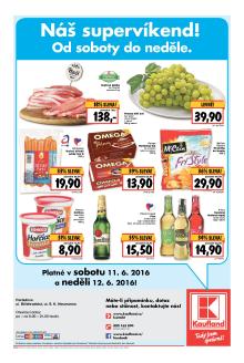 akční leták Kaufland 9.6.2016-15.6.2016