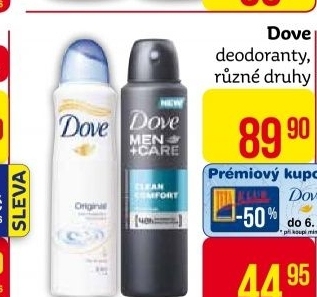 Deodorant sprej Dove