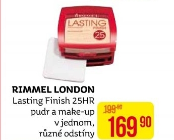 Make up pudrový Lasting Finish 25 H Rimmel