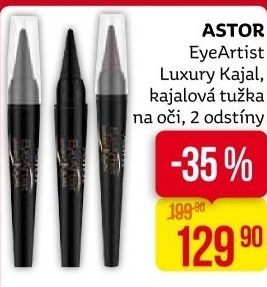 Tužka na oči kajalová Eye Artist Luxury Astor
