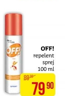 Repelent sprej Off!
