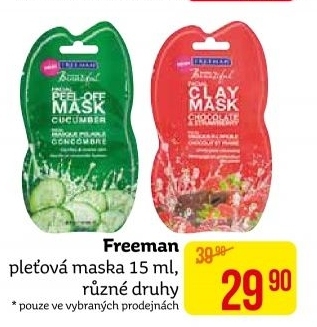Maska pleťová Freeman