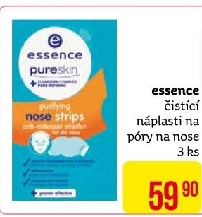 Náplasti na nos čisticí Essence