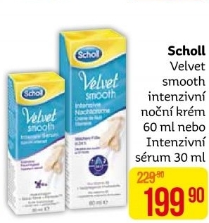 Krém na nohy Velvet Smooth Scholl