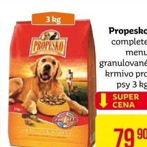 Granule pro psy Propesko