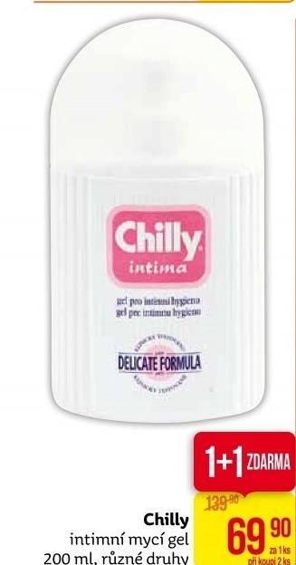 Intimní gel Intima Chilly