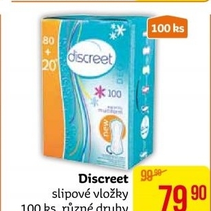 Vložky dámské slipové Discreet