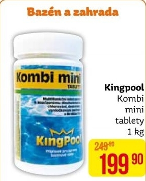 Přípravek do bazénu Kombi Kingpool