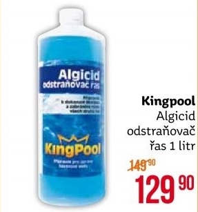 Odstraňovač řas Algicid pro bazény Kingpool