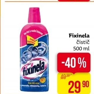 Čistič na rez a vodní kámen Fixinela