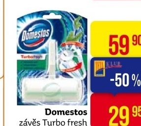 WC blok Turbo Fresh Domestos