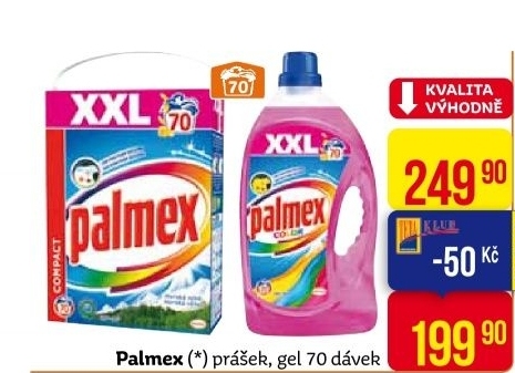 Prací prášek Palmex
