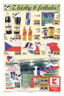 akční leták Kaufland 9.6.2016-15.6.2016