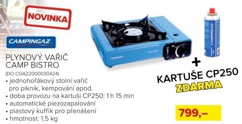 Plynový vařič Campingaz Bistro