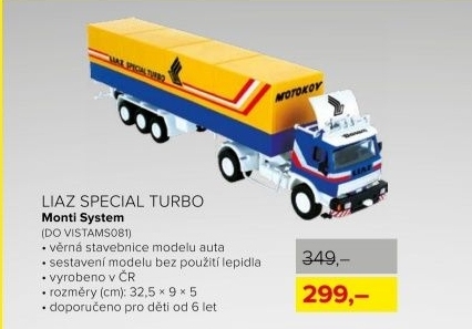 Liaz Special Turbo, stavebnice