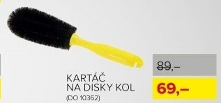 Kartáč na disky kol Kenco