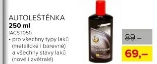 Autoleštěnka Starline, 250 ml