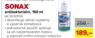 Čistič klimatizace Sonax, 150 ml