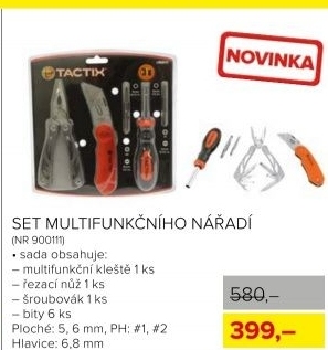 Set multifunkčního nářadí Tactic