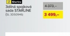 3-dílná spojková sada Starline