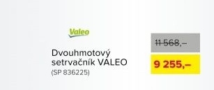 Dvouhmotnostní setrvačník Valeo