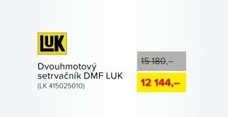 Dvouhmotnostní setrvačník DMF LUK