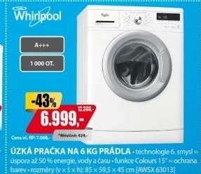 AWSX 63013 PRAČKAWHIRLPOOL