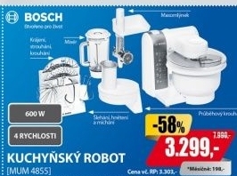 MUM 4855 KUCHYŇSKÝ ROBOTBOSCH