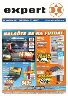 akční leták Expert elektro 16.6.2016-24.6.2016