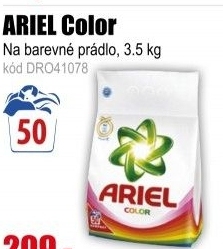 Prací prášek ARIEL Color 50 PD, 3,5 kg