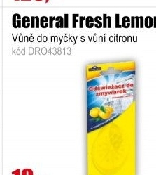 General Fresh vůně do myčky Lemon