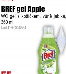 WC BREF gel 360 ml Apple