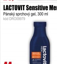 Sprchový gel LACTOVIT Sensitive Men 300ml