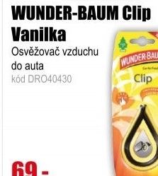 WUNDER-BAUM Clip Vanilka