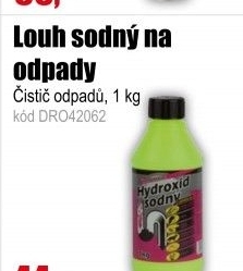 Hydroxid sodný - mikrogranule 1 kg