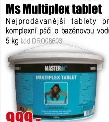 Ms Chlor Multiplex tablet 5 kg, multitablety 4v1