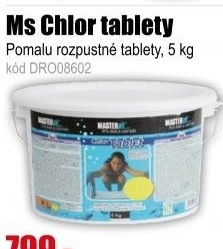 Ms Chlor tablety 5 kg
