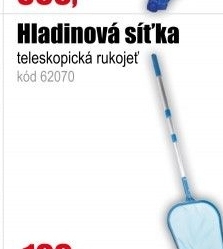 Síťka hladinová s teleskopickou tyčí