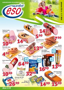 akční leták ESO MARKET 22.6.2016-3.7.2016