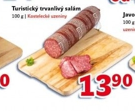 Salám turistický Kostelecké uzeniny
